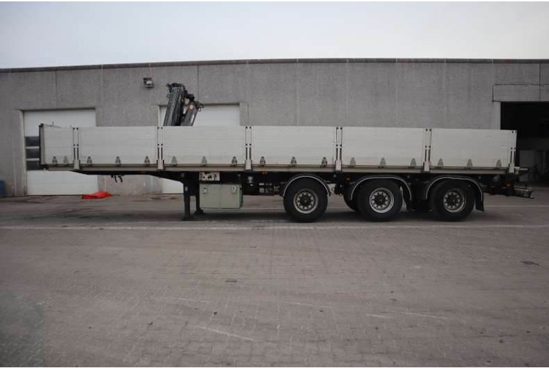 Van Hool Cranetrailer/Krantrailer/Kranauflieger - Бортовий напівпричіп/ Платформа: фото 5 Van Hool Cranetrailer/Krantrailer/Kranauflieger - Бортовий напівпричіп/ Платформа: фото 5