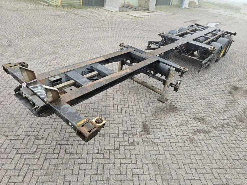Broshuis MFCC Multi - Lifting axle - 2x20FT / 40FTHC / 45FTHC - Контейнеровоз/ Змінний кузов напівпричіп: фото 1 Broshuis MFCC Multi - Lifting axle - 2x20FT / 40FTHC / 45FTHC - Контейнеровоз/ Змінний кузов напівпричіп: фото 1