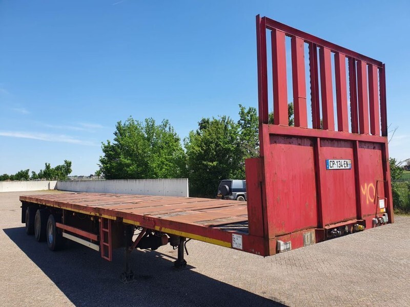 Nooteboom OVB-42 VV Extendable 20M Steering platform - Бортовий напівпричіп/ Платформа: фото 5 Nooteboom OVB-42 VV Extendable 20M Steering platform - Бортовий напівпричіп/ Платформа: фото 5