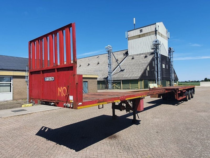Nooteboom OVB-42 VV Extendable 20M Steering platform - Бортовий напівпричіп/ Платформа: фото 1 Nooteboom OVB-42 VV Extendable 20M Steering platform - Бортовий напівпричіп/ Платформа: фото 1