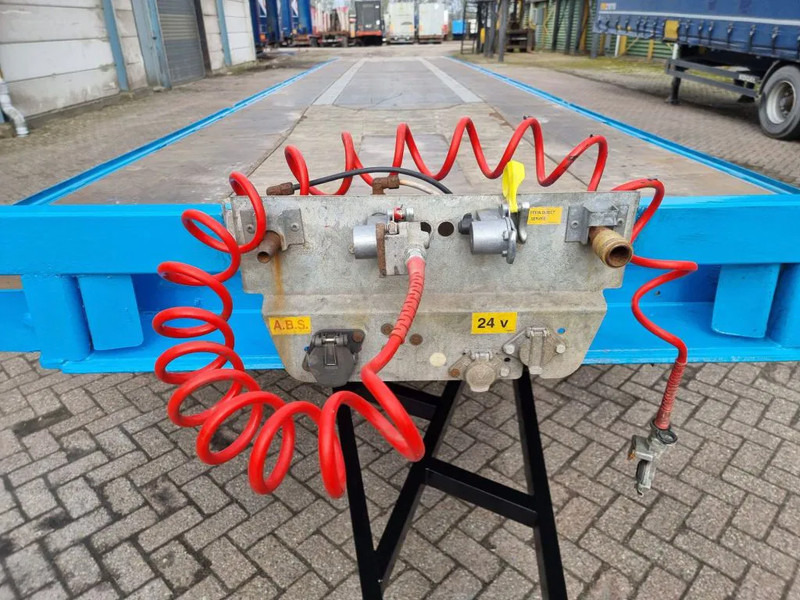 Бортовий причіп/ Платформа Van Hool 13.60 M LONG - 1 M HIGH - SUPER SINGLE TIRES - DRUM BRAKES: фото 9