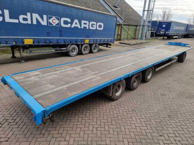 Van Hool 13.60 M LONG - 1 M HIGH - SUPER SINGLE TIRES - DRUM BRAKES - Бортовий причіп/ Платформа: фото 4 Van Hool 13.60 M LONG - 1 M HIGH - SUPER SINGLE TIRES - DRUM BRAKES - Бортовий причіп/ Платформа: фото 4
