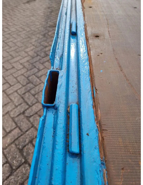 Бортовий причіп/ Платформа Van Hool 13.60 M LONG - 1 M HIGH - SUPER SINGLE TIRES - DRUM BRAKES: фото 18