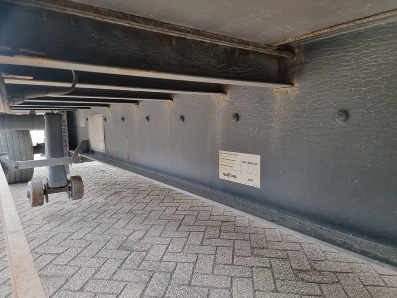 Бортовий причіп/ Платформа Van Hool 13.60 M LONG - 1 M HIGH - SUPER SINGLE TIRES - DRUM BRAKES: фото 16