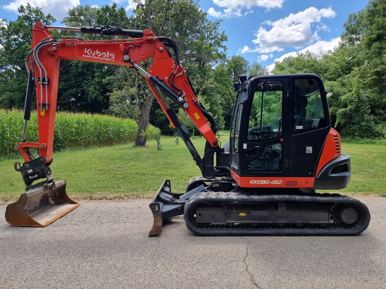 KUBOTA KX 080-4a2 - Міні-екскаватор: фото 1 KUBOTA KX 080-4a2 - Міні-екскаватор: фото 1