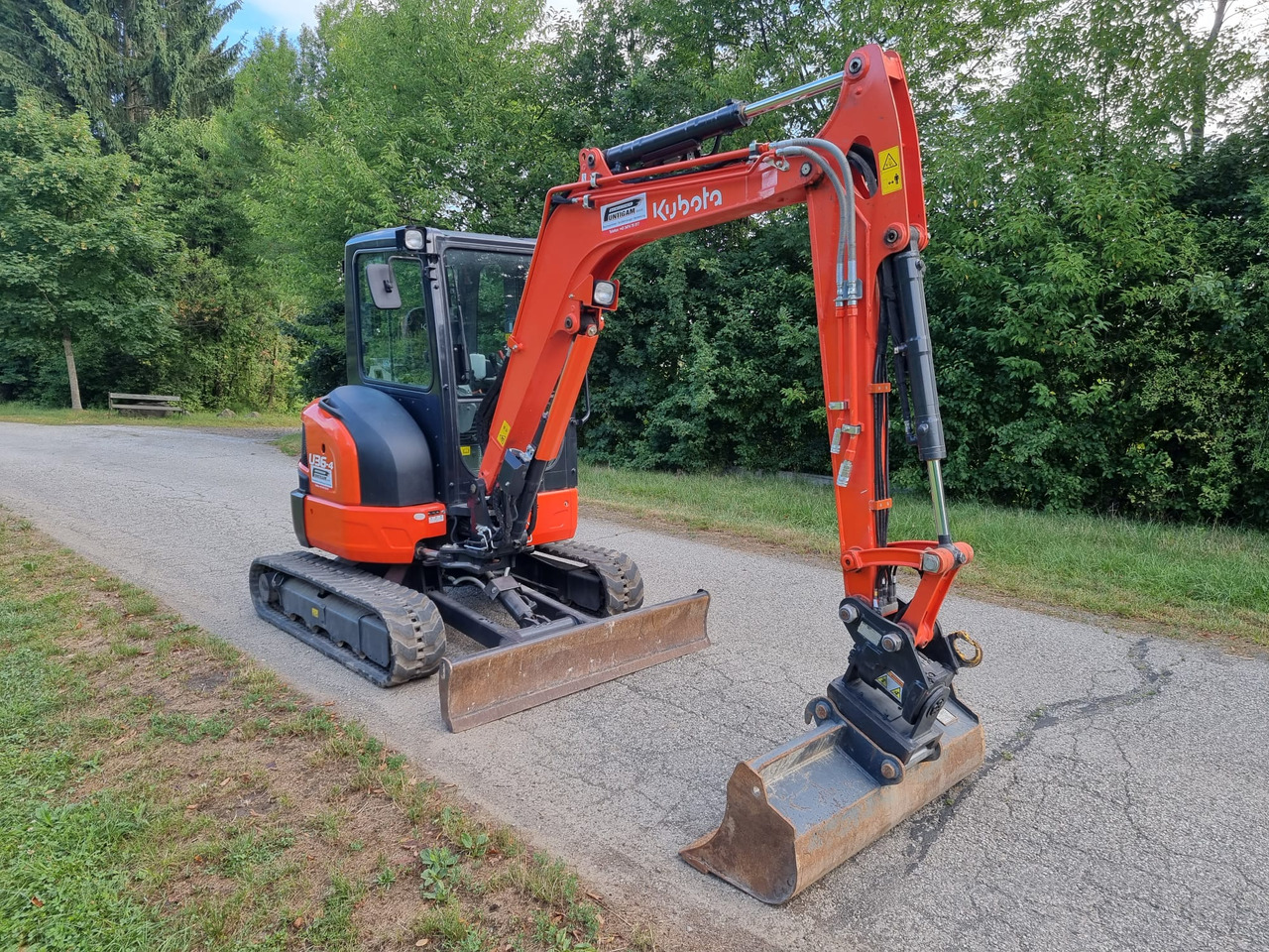 KUBOTA U 36-4 - Міні-екскаватор: фото 4 KUBOTA U 36-4 - Міні-екскаватор: фото 4