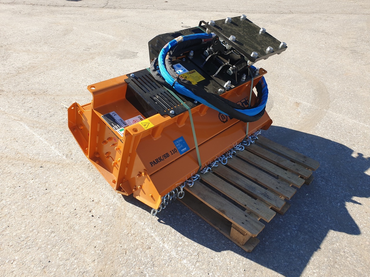 BERTI PARK/SB 110 - Hydraulic mulching head - Навісне обладнання в категорії Екскаватори: фото 2 BERTI PARK/SB 110 - Hydraulic mulching head - Навісне обладнання в категорії Екскаватори: фото 2