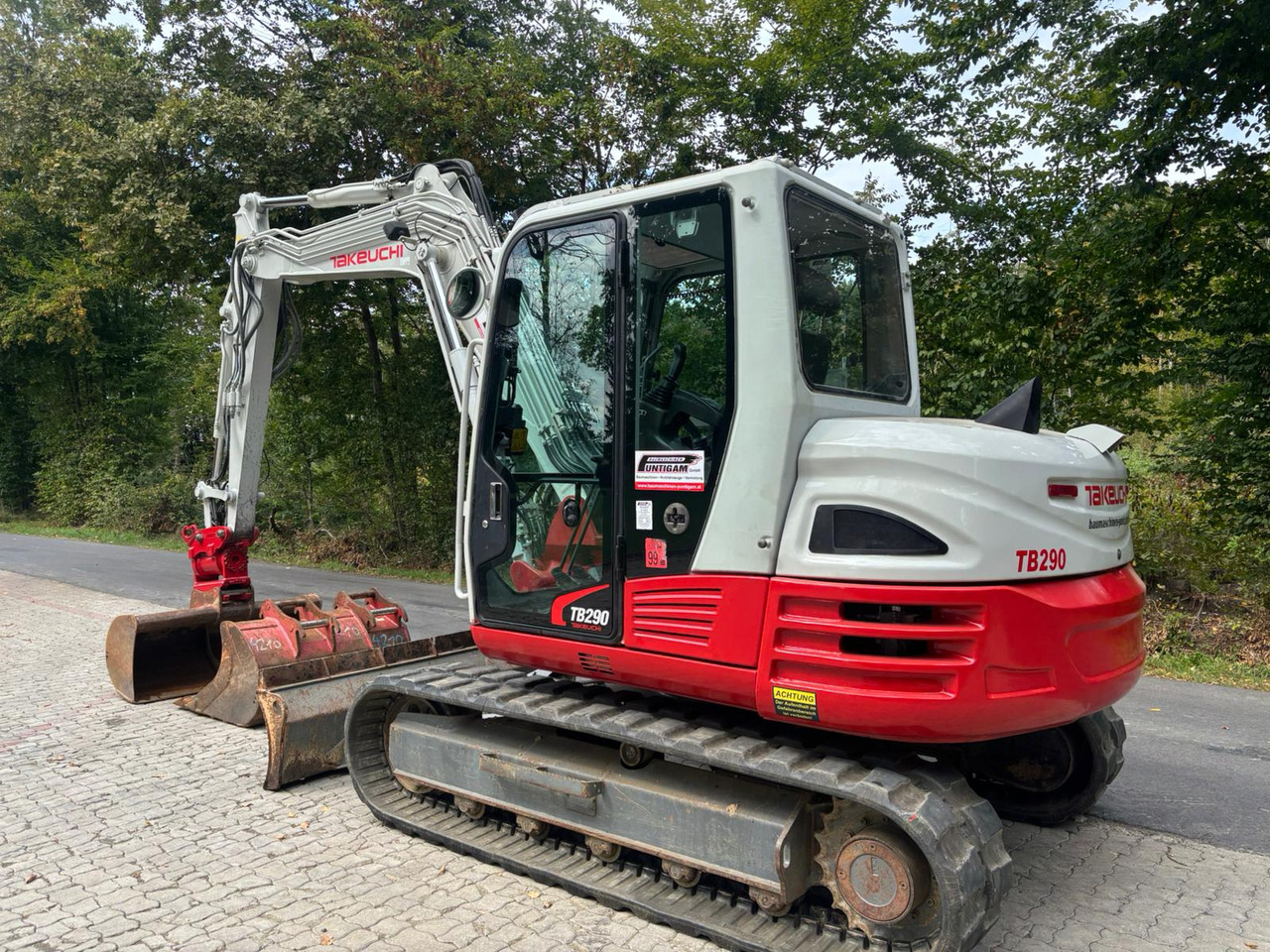TAKEUCHI TB 290 - Міні-екскаватор: фото 5 TAKEUCHI TB 290 - Міні-екскаватор: фото 5