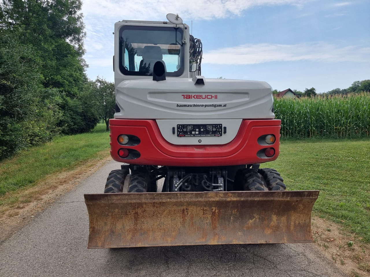 Takeuchi TB 295 W - Колісний екскаватор: фото 5 Takeuchi TB 295 W - Колісний екскаватор: фото 5