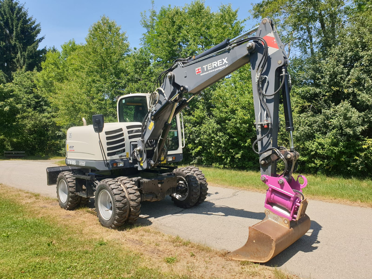 Terex TW 85 - Колісний екскаватор: фото 4 Terex TW 85 - Колісний екскаватор: фото 4