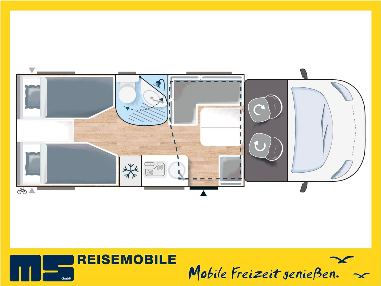 Chausson 627 TITANIUM / - 2026 - / EINZELBETTEN & HUBBETT - Напівінтегрований автобудинок: фото 2 Chausson 627 TITANIUM / - 2026 - / EINZELBETTEN & HUBBETT - Напівінтегрований автобудинок: фото 2