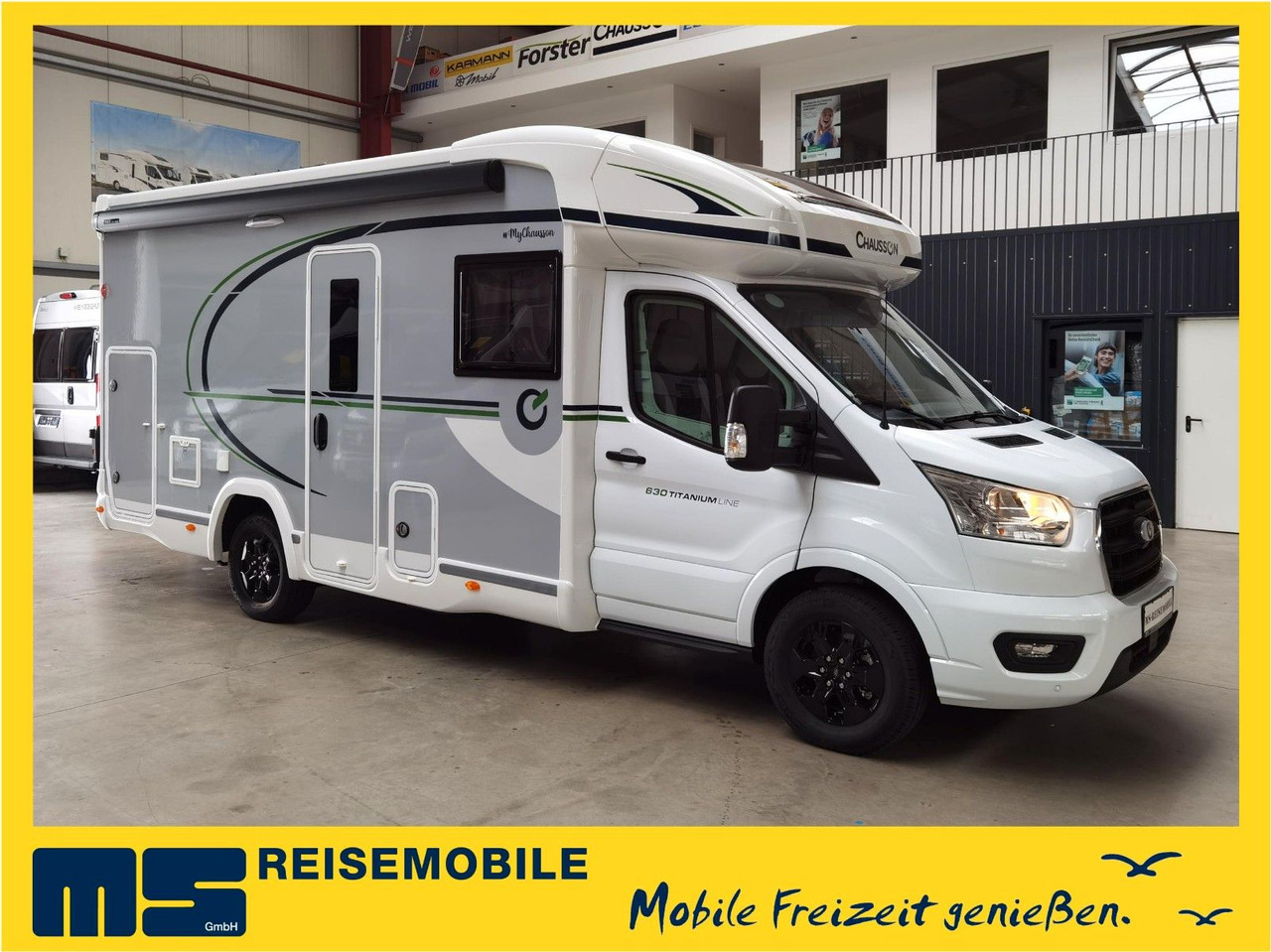 Chausson 630 TITANIUM / - 2026 - / EINZEL.- HUBBETTEN - Напівінтегрований автобудинок: фото 1 Chausson 630 TITANIUM / - 2026 - / EINZEL.- HUBBETTEN - Напівінтегрований автобудинок: фото 1