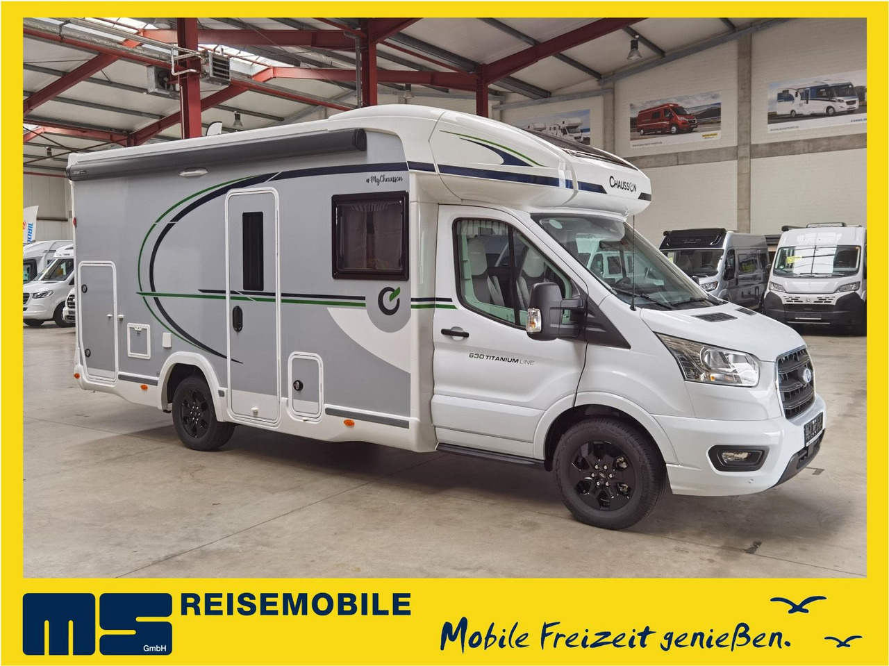 Chausson 630 TITANIUM / - 2026 - / EINZEL.- HUBBETTEN - Напівінтегрований автобудинок: фото 1 Chausson 630 TITANIUM / - 2026 - / EINZEL.- HUBBETTEN - Напівінтегрований автобудинок: фото 1
