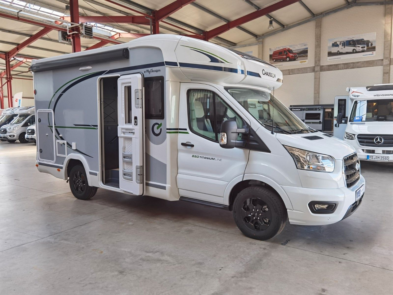 Напівінтегрований автобудинок Chausson 650 TITANIUM / -2026- / 165PS-8G. / AHK/ HUBBETT: фото 10