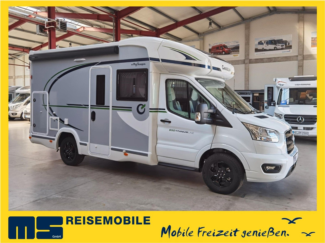 Chausson 650 TITANIUM / -2026- / 165PS-8G. / AHK/ HUBBETT - Напівінтегрований автобудинок: фото 1 Chausson 650 TITANIUM / -2026- / 165PS-8G. / AHK/ HUBBETT - Напівінтегрований автобудинок: фото 1