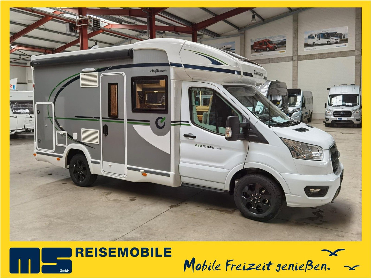 Chausson 650 TITANIUM / MODELL 2026 / 165PS-8G. / HUBBETT - Напівінтегрований автобудинок: фото 1 Chausson 650 TITANIUM / MODELL 2026 / 165PS-8G. / HUBBETT - Напівінтегрований автобудинок: фото 1