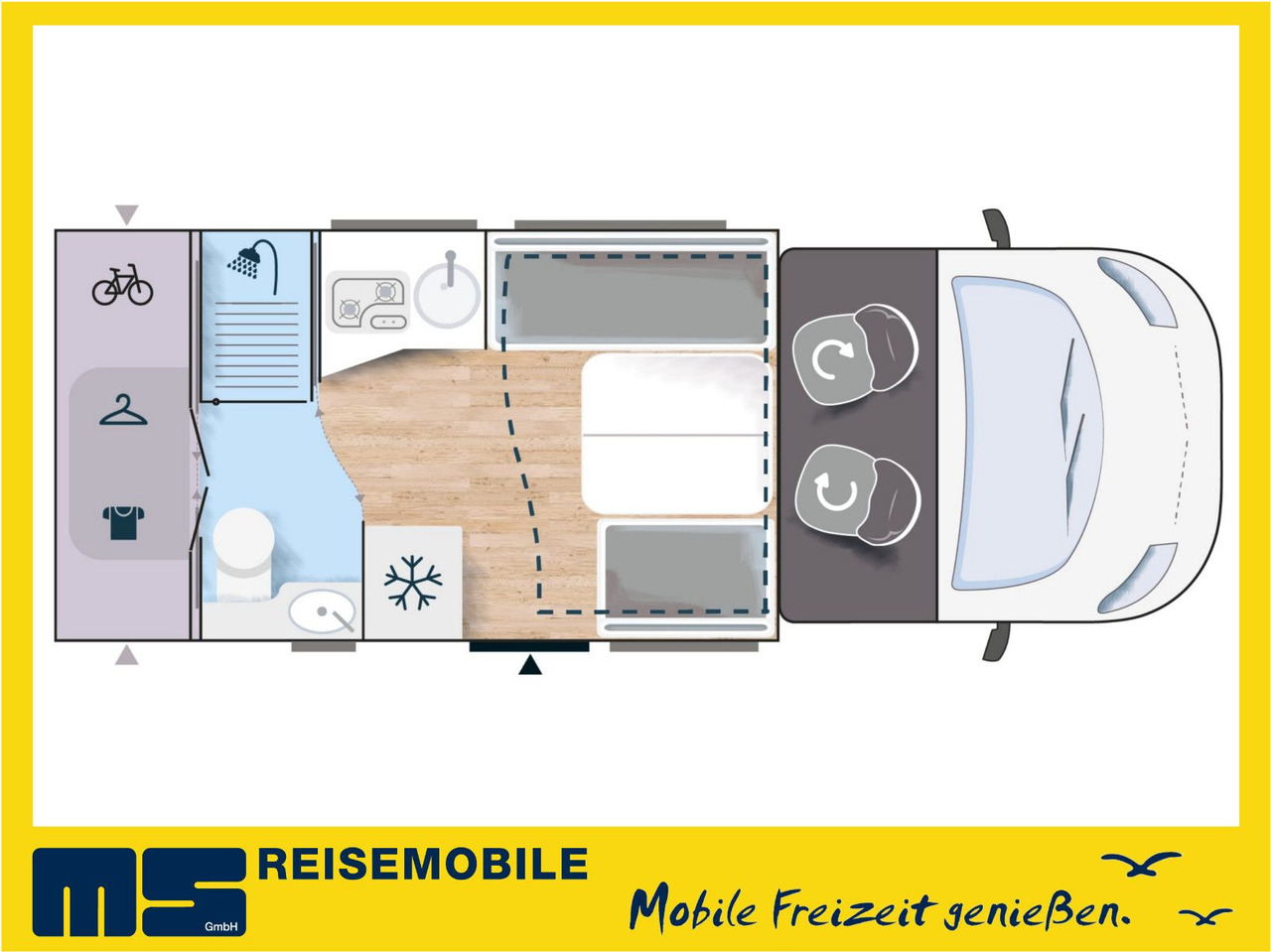 Chausson 650 TITANIUM / MODELL 2026 / 165PS / GR.HUBBETT - Напівінтегрований автобудинок: фото 1 Chausson 650 TITANIUM / MODELL 2026 / 165PS / GR.HUBBETT - Напівінтегрований автобудинок: фото 1