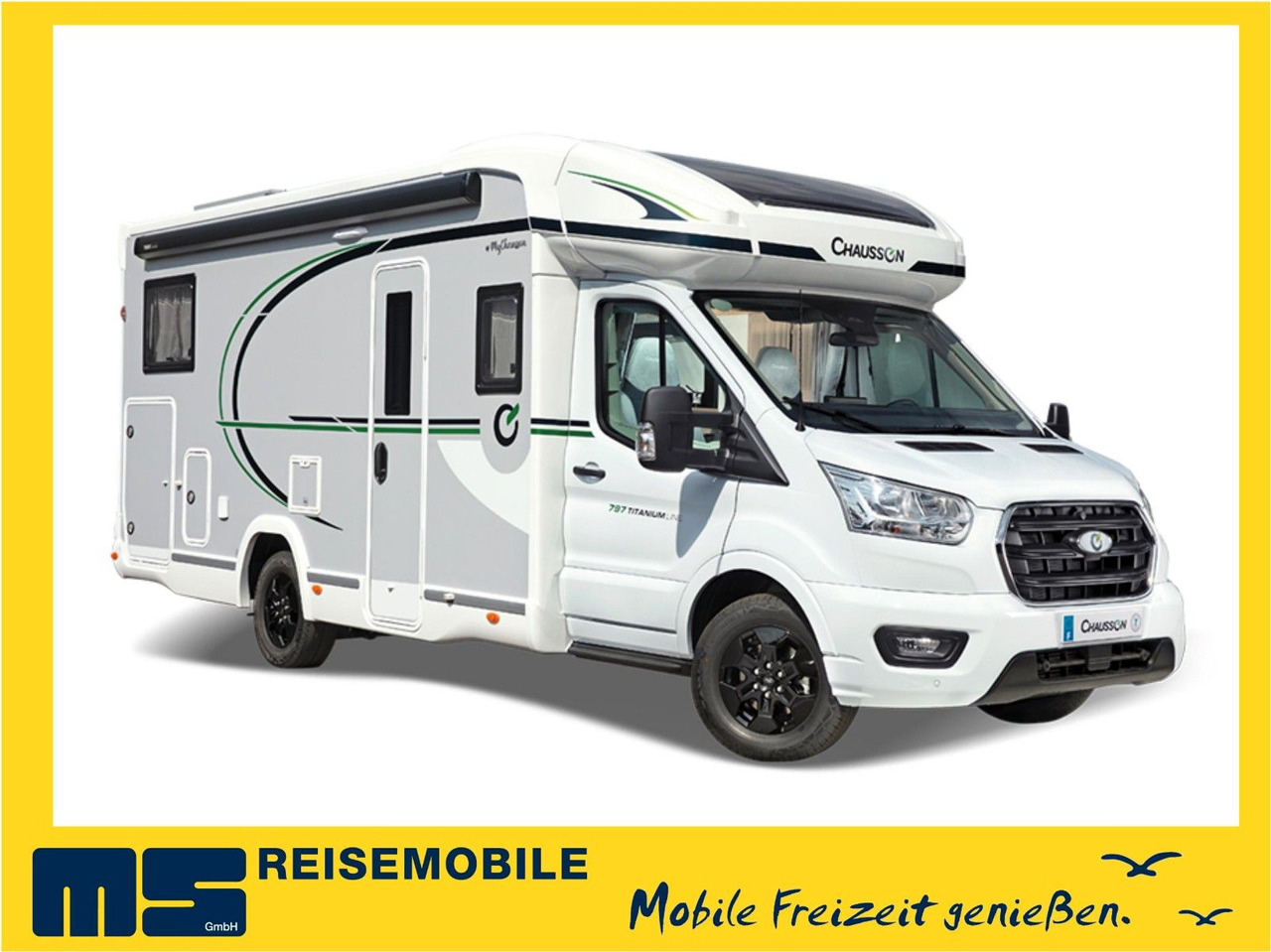 Chausson 797 TITANIUM / -2026- / 165PS- 8G. / 4.1T. / AHK - Напівінтегрований автобудинок: фото 1 Chausson 797 TITANIUM / -2026- / 165PS- 8G. / 4.1T. / AHK - Напівінтегрований автобудинок: фото 1