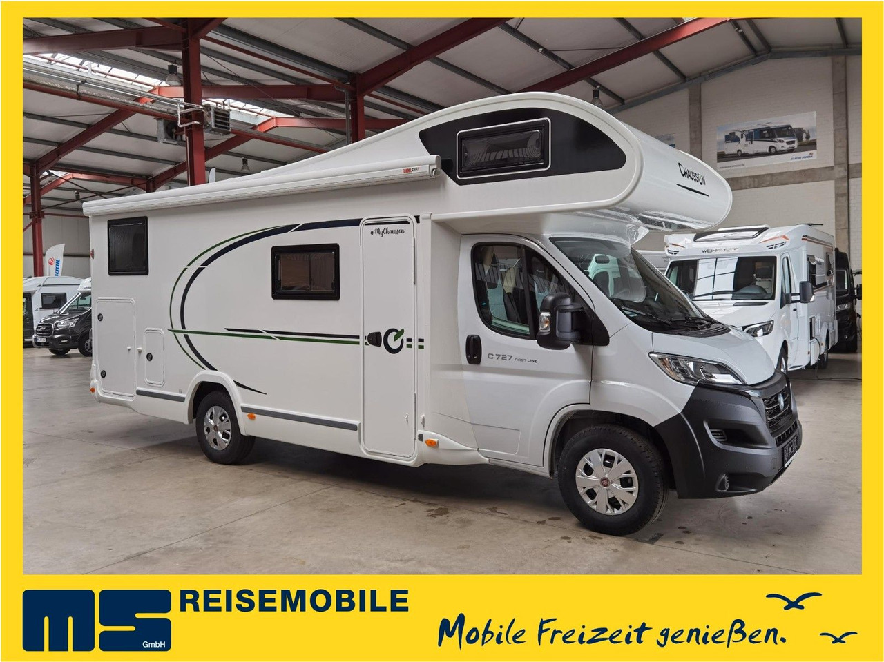 Chausson C 727 FIRST LINE /140PS / EINZELBETTEN & ALKOVEN - Альковний автобудинок: фото 1 Chausson C 727 FIRST LINE /140PS / EINZELBETTEN & ALKOVEN - Альковний автобудинок: фото 1