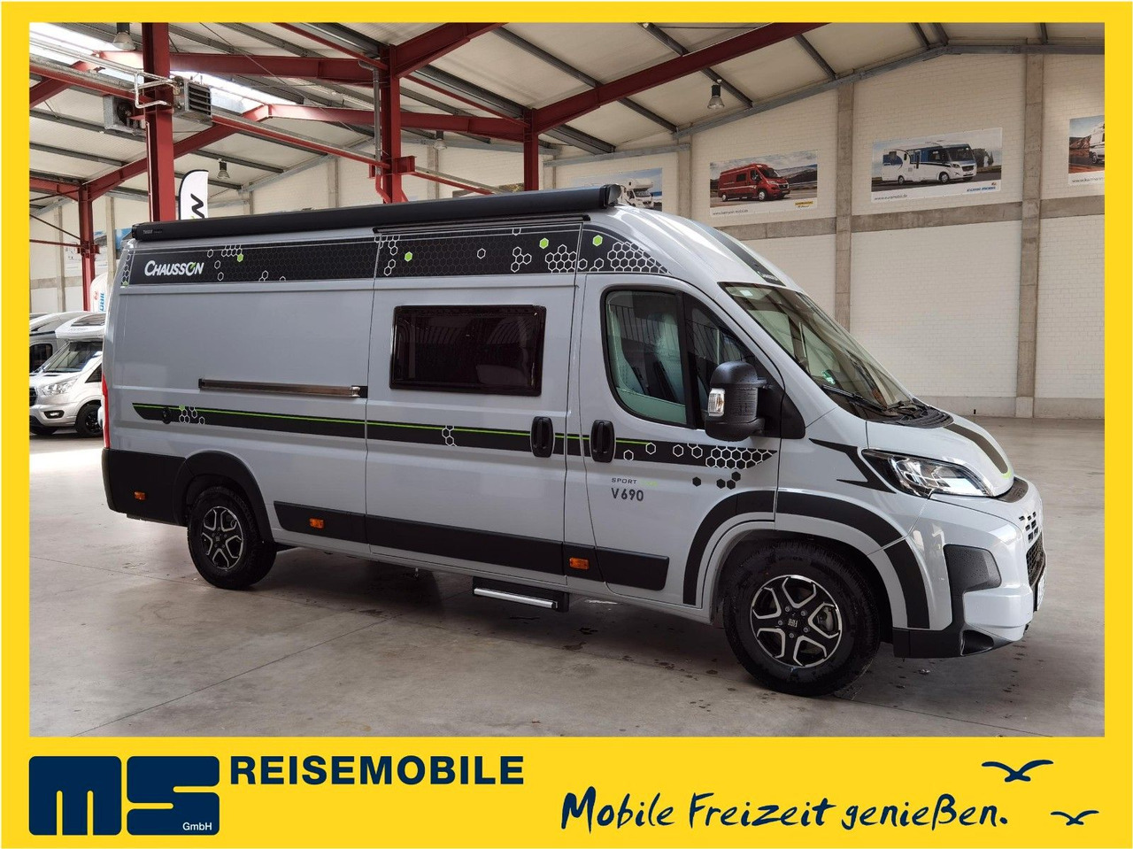 Chausson V690 SPORT LINE / 140PS-8G / XL -HUBBETT E.-BIKE - Кастенваген: фото 1 Chausson V690 SPORT LINE / 140PS-8G / XL -HUBBETT E.-BIKE - Кастенваген: фото 1