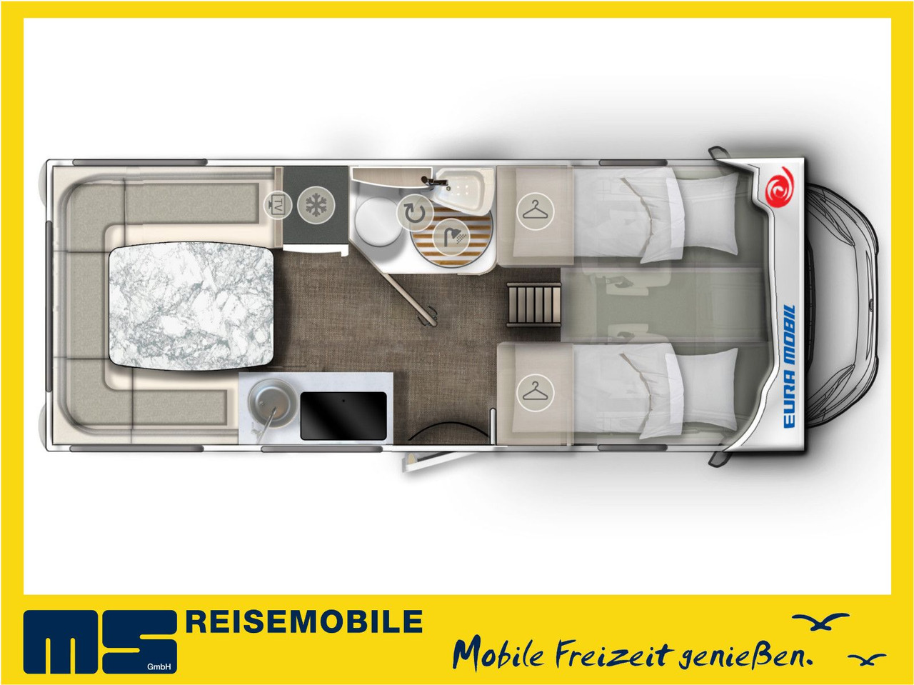 Eura Mobil ACTIVA ONE 650 HS /-2025-/ HECKSITZ&EINZELBETTEN - Альковний автобудинок: фото 2 Eura Mobil ACTIVA ONE 650 HS /-2025-/ HECKSITZ&EINZELBETTEN - Альковний автобудинок: фото 2