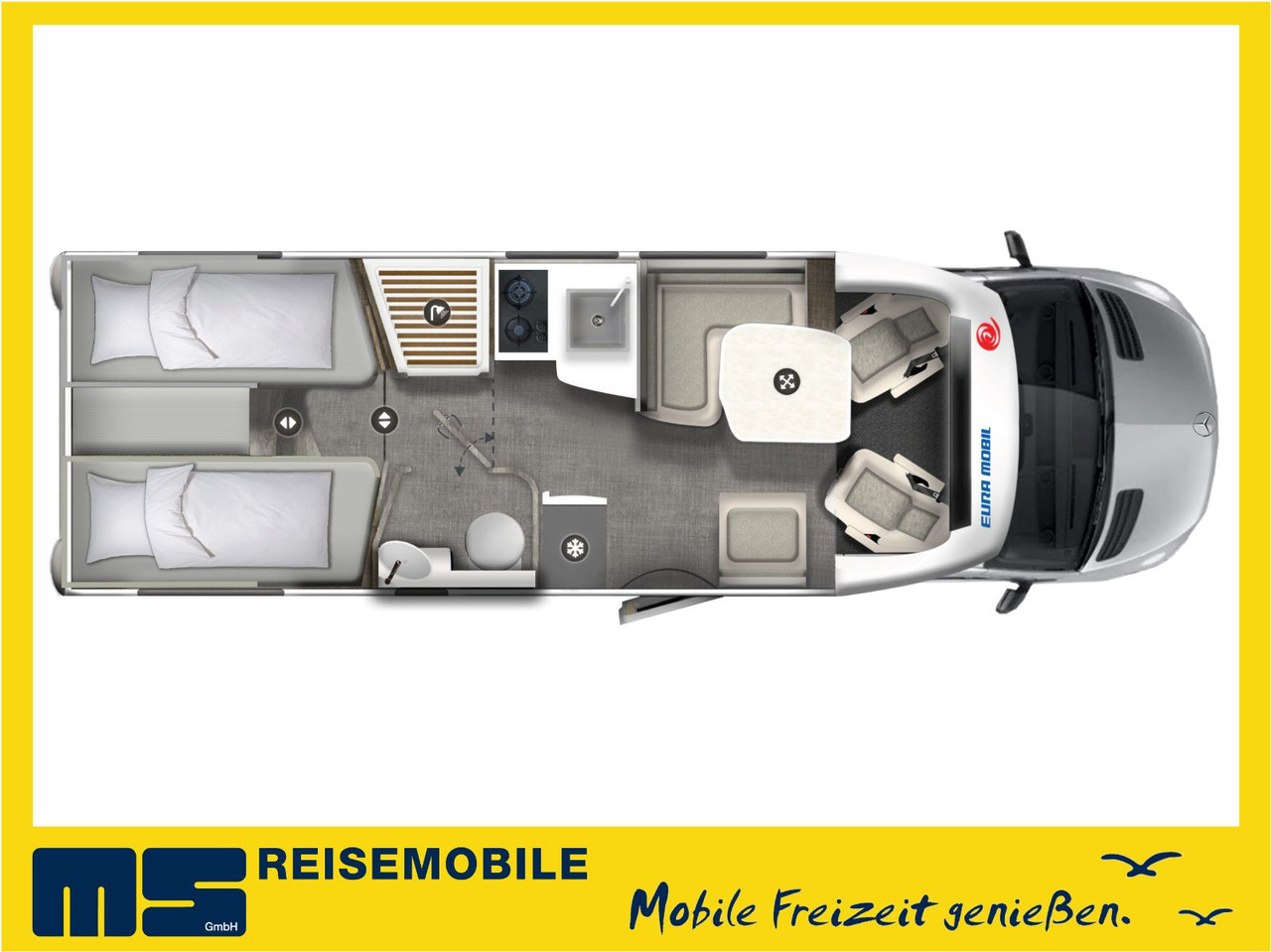 Eura Mobil PROFILA T 726 EB - MODELL 2025 -MONDIAL PLUS & S - Напівінтегрований автобудинок: фото 2 Eura Mobil PROFILA T 726 EB - MODELL 2025 -MONDIAL PLUS & S - Напівінтегрований автобудинок: фото 2