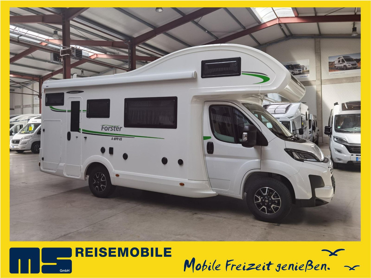 Forster A 699 VB / - MODELL 2025- / 140PS / ETAGENBETTEN - Альковний автобудинок: фото 1 Forster A 699 VB / - MODELL 2025- / 140PS / ETAGENBETTEN - Альковний автобудинок: фото 1