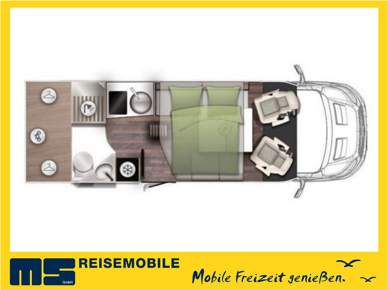 Forster T 639 LF /-2026- / 165 PS-8G / HUBBETT & RAUMBAD - Напівінтегрований автобудинок: фото 2 Forster T 639 LF /-2026- / 165 PS-8G / HUBBETT & RAUMBAD - Напівінтегрований автобудинок: фото 2