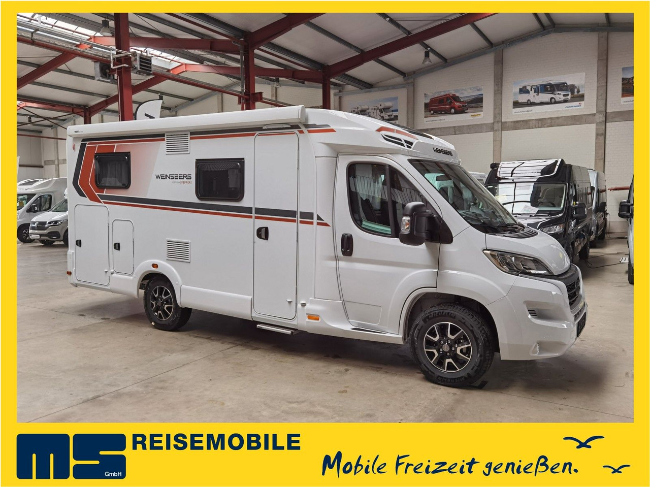 Weinsberg CARACOMPACT 600 MEG EDITION-PEPPER/ EINZELBETTEN - Напівінтегрований автобудинок: фото 1 Weinsberg CARACOMPACT 600 MEG EDITION-PEPPER/ EINZELBETTEN - Напівінтегрований автобудинок: фото 1