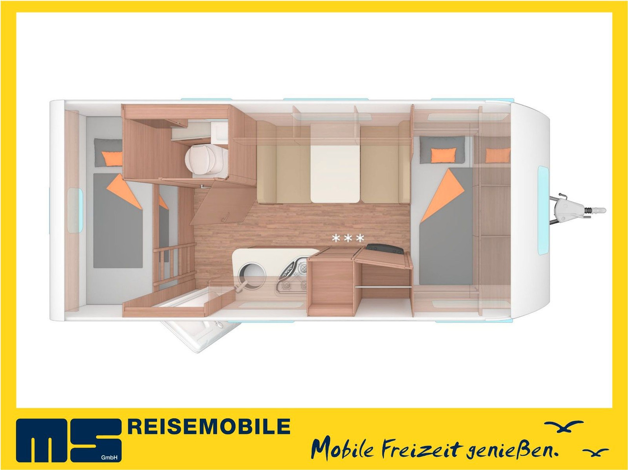 Weinsberg CARAONE 480 QDK / -2026-/ ADVANCED & SMART PAKET - Причіп дача: фото 2 Weinsberg CARAONE 480 QDK / -2026-/ ADVANCED & SMART PAKET - Причіп дача: фото 2