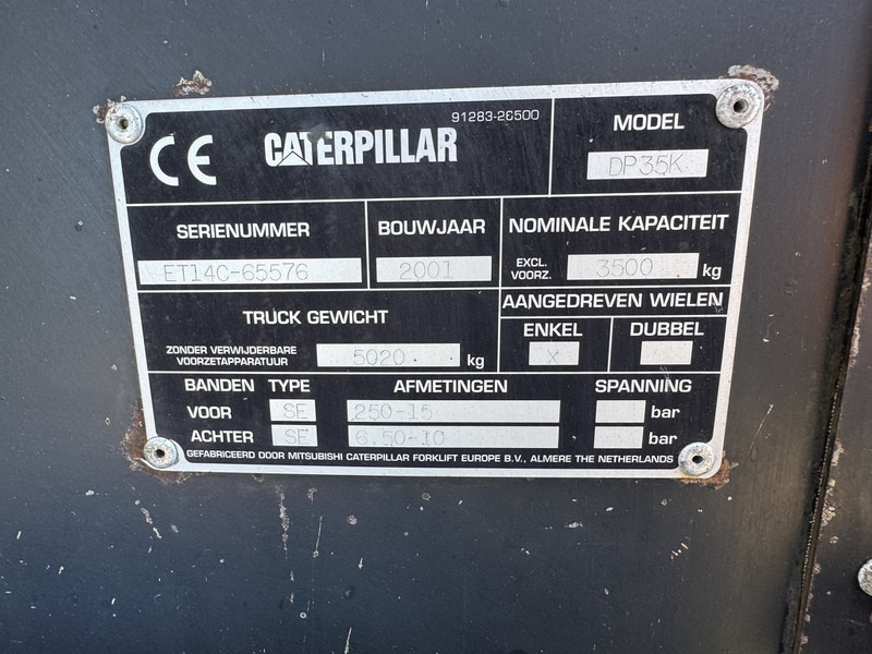 Дизельний навантажувач Caterpillar DP35K: фото 16