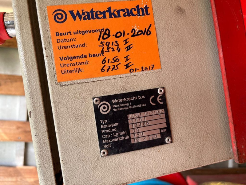 Mercedes-Benz Atego 816 bakwagen 2x hogedruk heet water pompen WATERKRACHT FOCS DIESEL 2008 - Вантажівка з закритим кузовом: фото 5 Mercedes-Benz Atego 816 bakwagen 2x hogedruk heet water pompen WATERKRACHT FOCS DIESEL 2008 - Вантажівка з закритим кузовом: фото 5