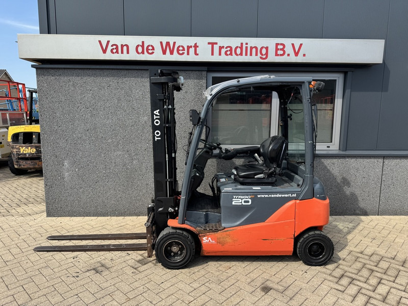 Toyota 8FBM20T Triplo 470 Freelift / Sideshift Elektrisch 2017 6145Hours - Електронавантажувач: фото 1 Toyota 8FBM20T Triplo 470 Freelift / Sideshift Elektrisch 2017 6145Hours - Електронавантажувач: фото 1