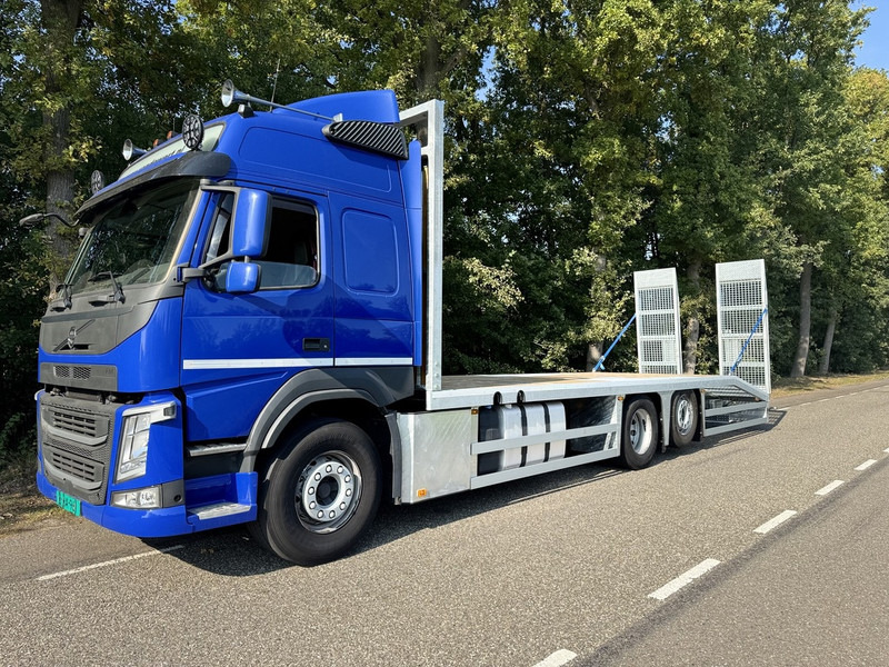 Volvo FM370 6X2 Machine Transporter / Oprij Vrachtwagen 2019 / EURO 6 / 550DKM / Steering Wheel / APK 11-2026 - Автовоз вантажівка: фото 3 Volvo FM370 6X2 Machine Transporter / Oprij Vrachtwagen 2019 / EURO 6 / 550DKM / Steering Wheel / APK 11-2026 - Автовоз вантажівка: фото 3