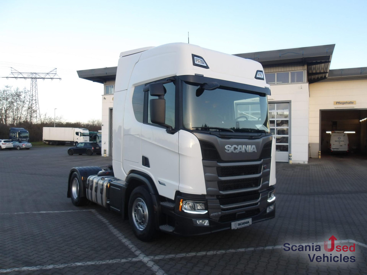 Тягач SCANIA R 460 A4x2NA Schubbodenhydraulik: фото 10