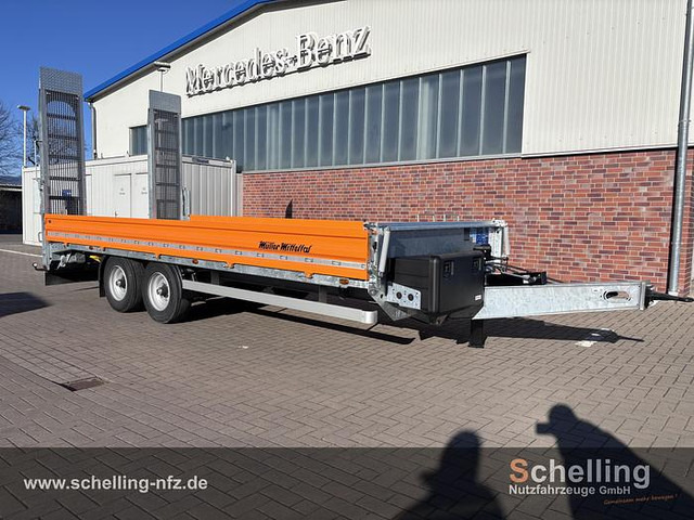 Müller-Mitteltal Tandem-Tieflader - Низькорамна платформа причіп: фото 1 Müller-Mitteltal Tandem-Tieflader - Низькорамна платформа причіп: фото 1