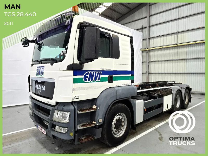MAN TGS 28.440 6x2 / EURO 5 / AIRCO / LIFTAS / 10 roues - 10 tyres - Вантажівка шасі: фото 1 MAN TGS 28.440 6x2 / EURO 5 / AIRCO / LIFTAS / 10 roues - 10 tyres - Вантажівка шасі: фото 1