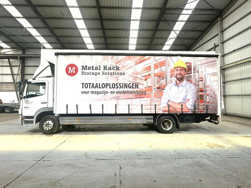 Mercedes-Benz Atego 1218 DHOLLANDIA LIFTAS / LIFT / HAYON / 177541 km - Тентована вантажівка: фото 2 Mercedes-Benz Atego 1218 DHOLLANDIA LIFTAS / LIFT / HAYON / 177541 km - Тентована вантажівка: фото 2