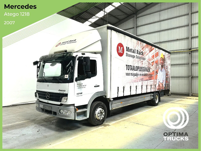 Mercedes-Benz Atego 1218 DHOLLANDIA LIFTAS / LIFT / HAYON / 177541 km - Тентована вантажівка: фото 1 Mercedes-Benz Atego 1218 DHOLLANDIA LIFTAS / LIFT / HAYON / 177541 km - Тентована вантажівка: фото 1