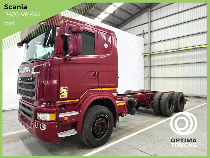 Scania R620-V8 6x4 / RETARDER / AIRCO / EURO 5 - Вантажівка шасі: фото 1 Scania R620-V8 6x4 / RETARDER / AIRCO / EURO 5 - Вантажівка шасі: фото 1