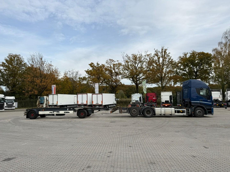 Krone AZ BDF clean chassis airsuspension BPW axle - Контейнеровоз/ Змінний кузов причіп: фото 4 Krone AZ BDF clean chassis airsuspension BPW axle - Контейнеровоз/ Змінний кузов причіп: фото 4