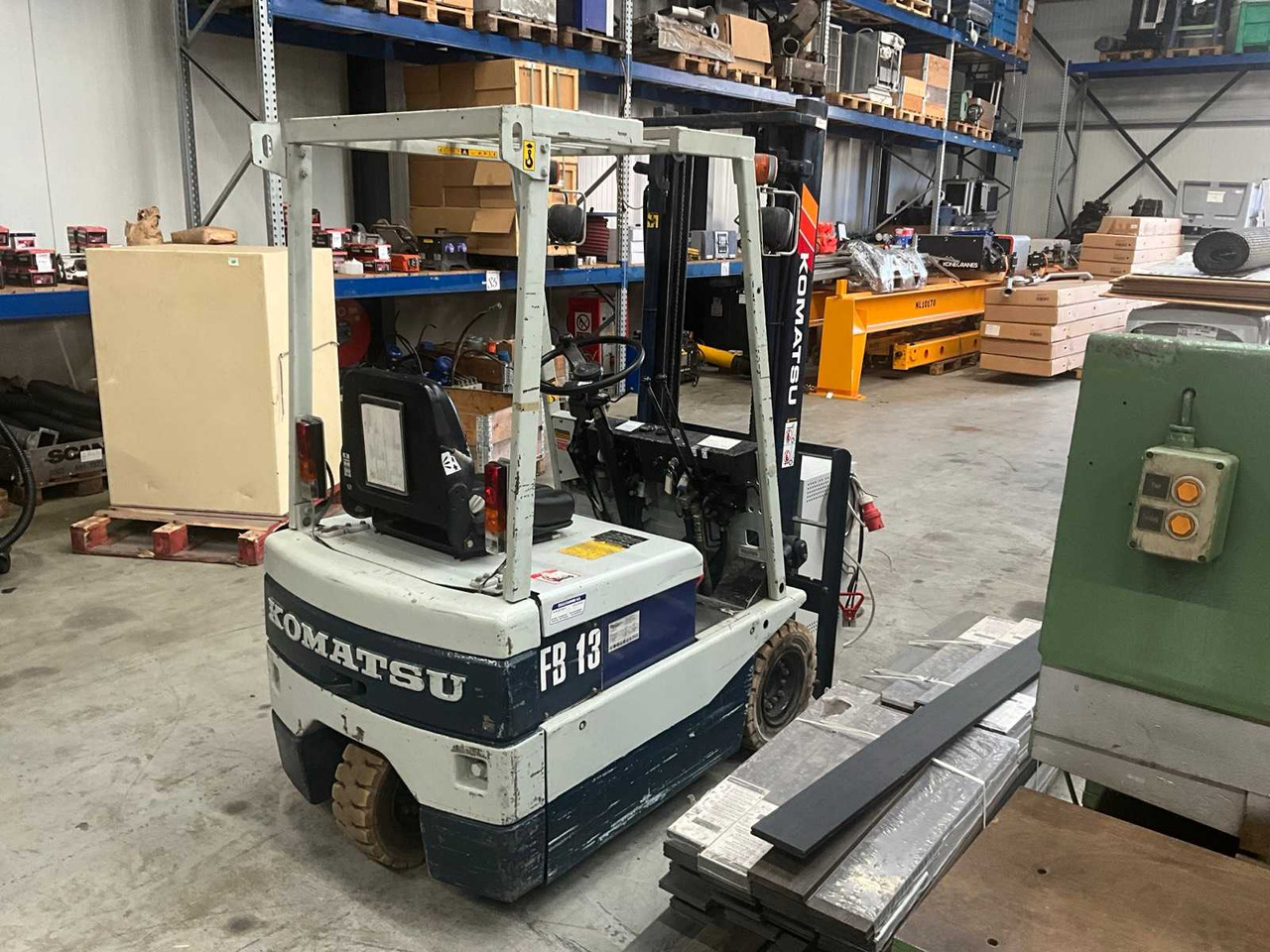 1991 KOMATSU FB13M-2 FORKLIFT - Навантажувач вилковий: фото 4 1991 KOMATSU FB13M-2 FORKLIFT - Навантажувач вилковий: фото 4