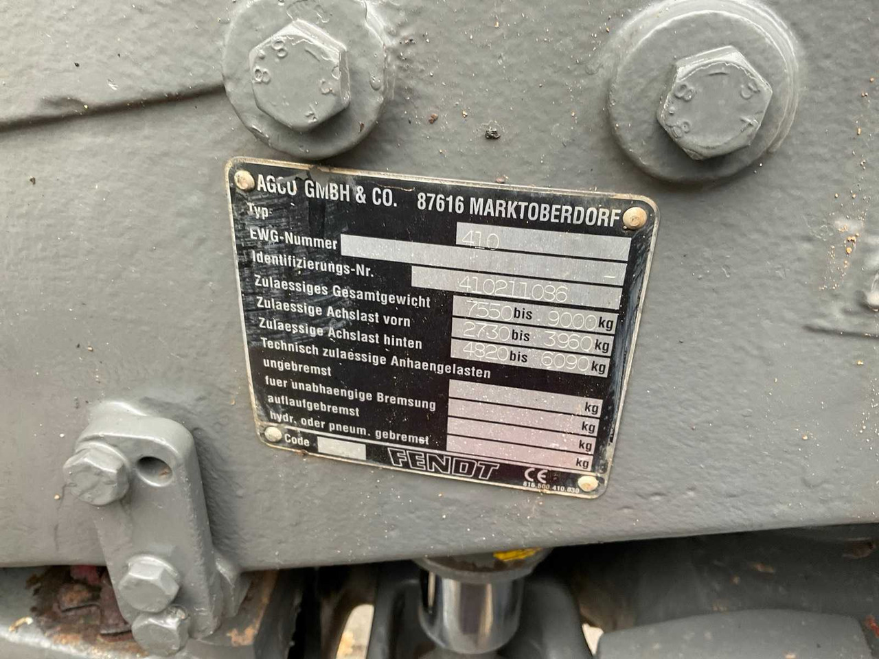 Трактор 2000 FENDT FARMER 410 VARIO ALL-WHEEL DRIVE FARM TRACTOR: фото 19