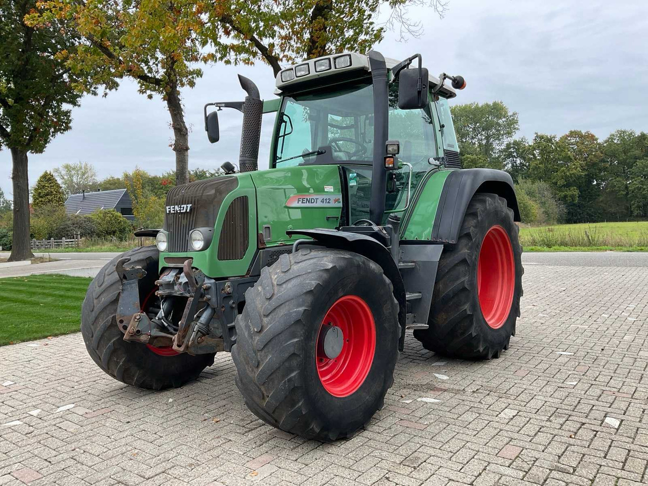 2008 FENDT 412 VARIO TMS ALL-WHEEL DRIVE AGRICULTURAL TRACTOR - Трактор: фото 1 2008 FENDT 412 VARIO TMS ALL-WHEEL DRIVE AGRICULTURAL TRACTOR - Трактор: фото 1
