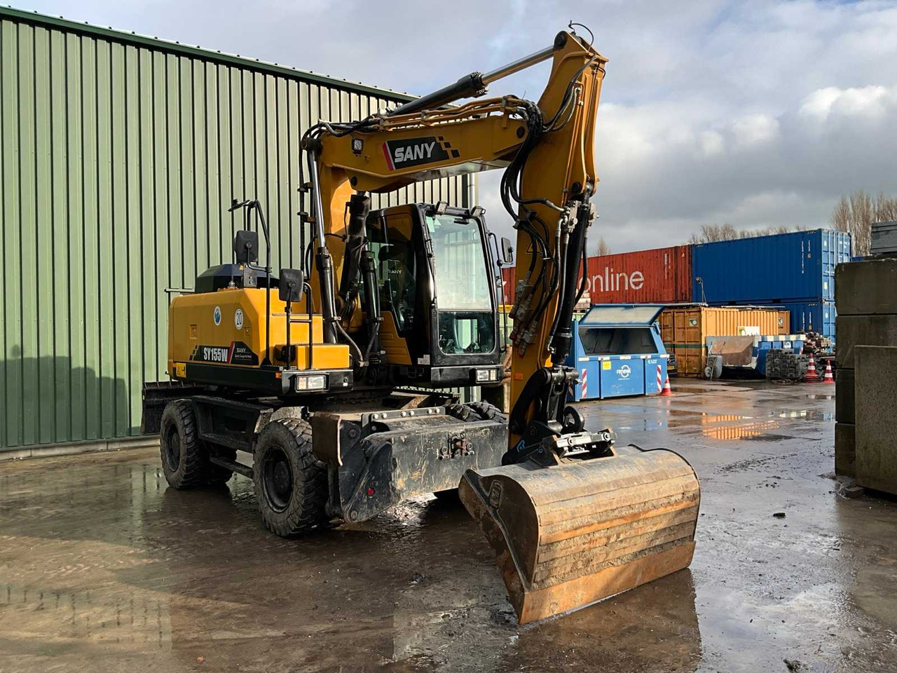 2023 SANY SY155W WHEELED EXCAVATOR - Колісний екскаватор: фото 2 2023 SANY SY155W WHEELED EXCAVATOR - Колісний екскаватор: фото 2