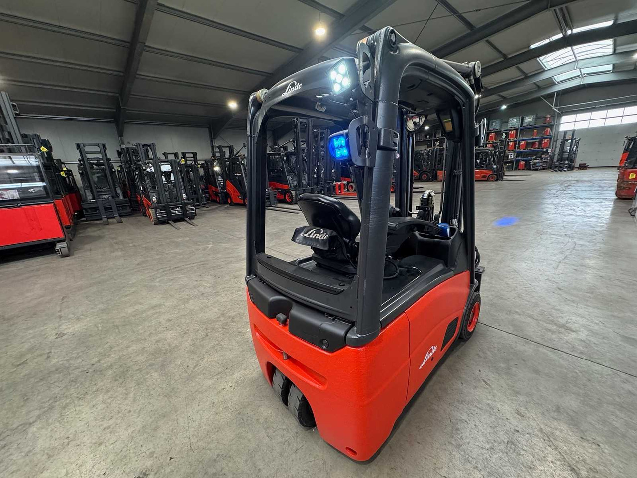 Навантажувач вилковий 40/2023 SERVICE + UVV 09/2026 LINDE E16 1,600KG TRIPLEX ELECTRIC FORKLIFT 12,719 HOURS: фото 7