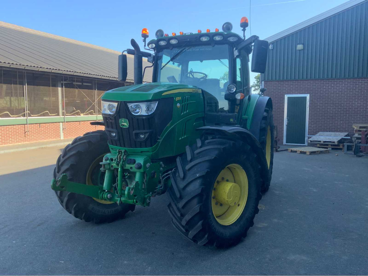 John deere 2016 JOHN DEERE 6155R FOUR WHEEL DRIVE FARM TRACTOR - Трактор: фото 2 John deere 2016 JOHN DEERE 6155R FOUR WHEEL DRIVE FARM TRACTOR - Трактор: фото 2