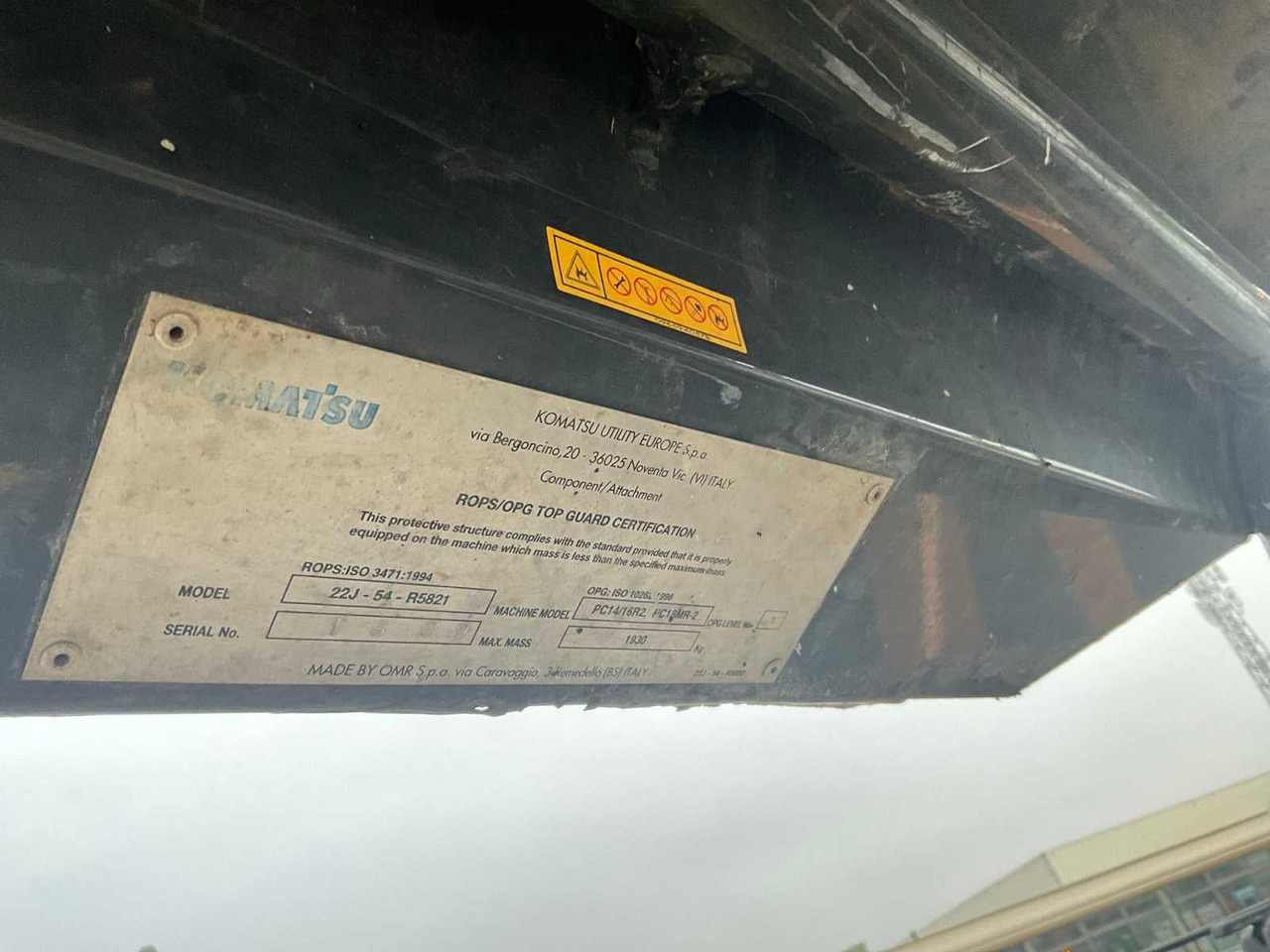 Міні-екскаватор KOMATSU PC 16RHS MINI EXCAVATOR: фото 13 Міні-екскаватор KOMATSU PC 16RHS MINI EXCAVATOR: фото 13