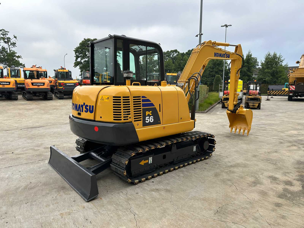 Komatsu PC56-7 - Гусеничний екскаватор: фото 4 Komatsu PC56-7 - Гусеничний екскаватор: фото 4