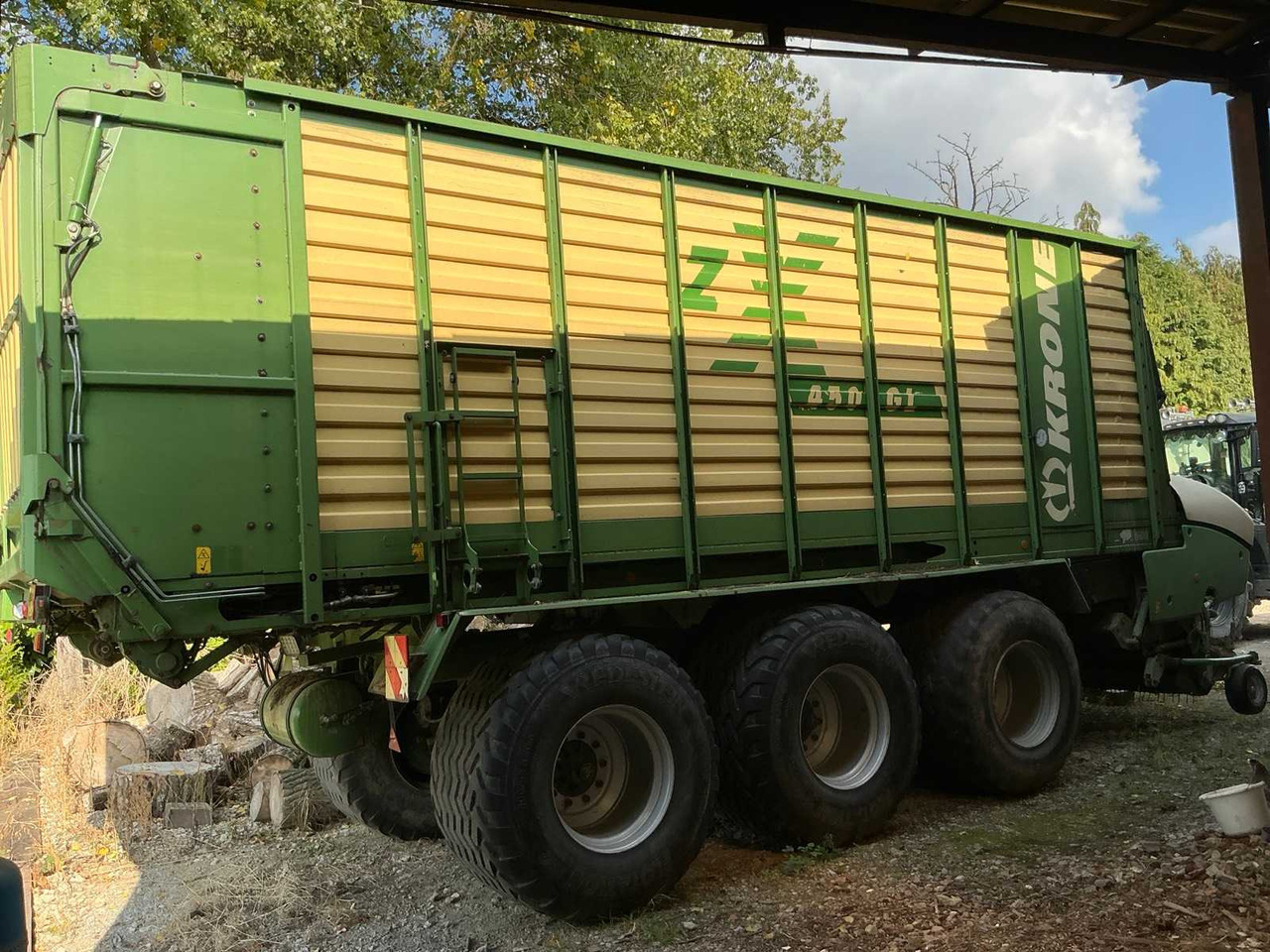 Krone ZX 450 GL - Самозавантажувальний причіп: фото 3 Krone ZX 450 GL - Самозавантажувальний причіп: фото 3